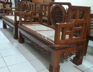 kursi besar kayu oriental cina